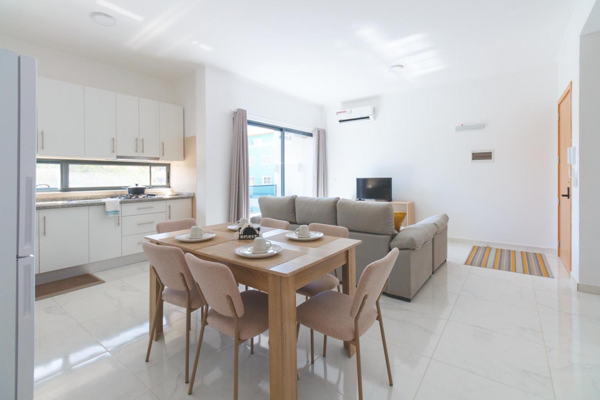 Brand New Spacious T3 Apartment In Santa María Exterior foto